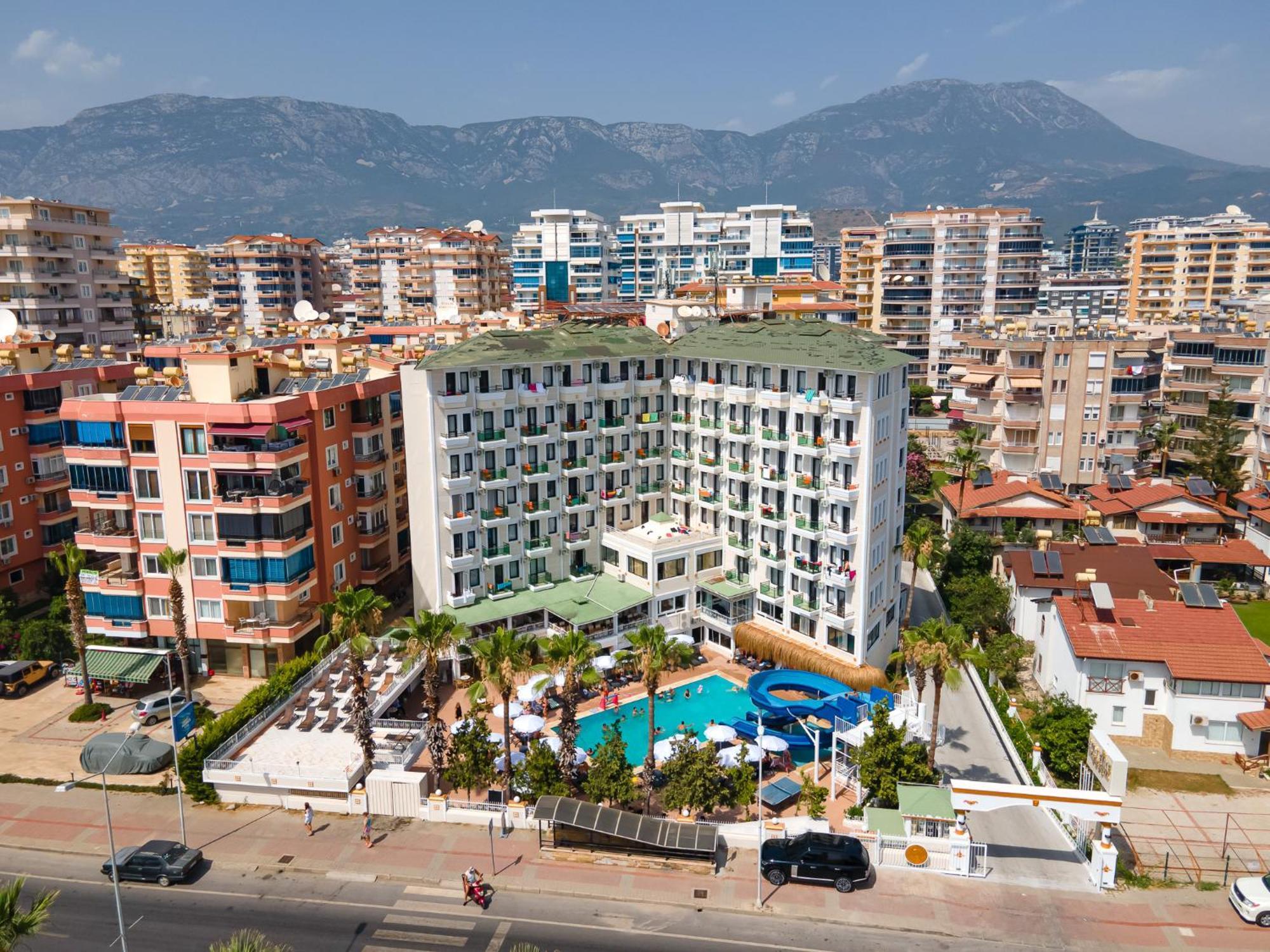 Sun Fire Beach Hotel Alanya Esterno foto