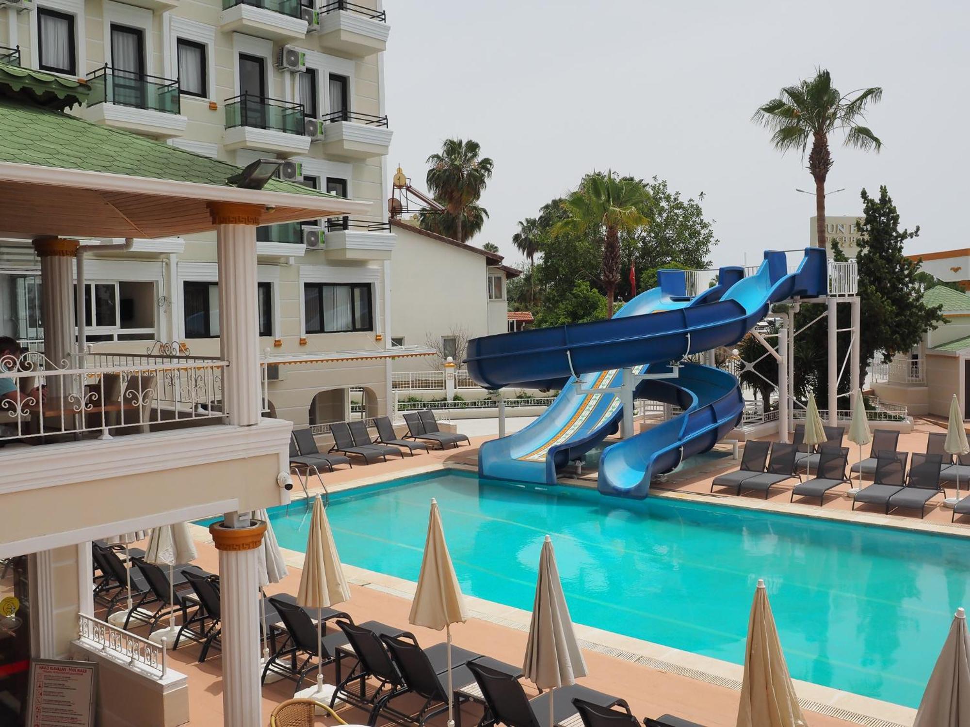 Sun Fire Beach Hotel Alanya Esterno foto