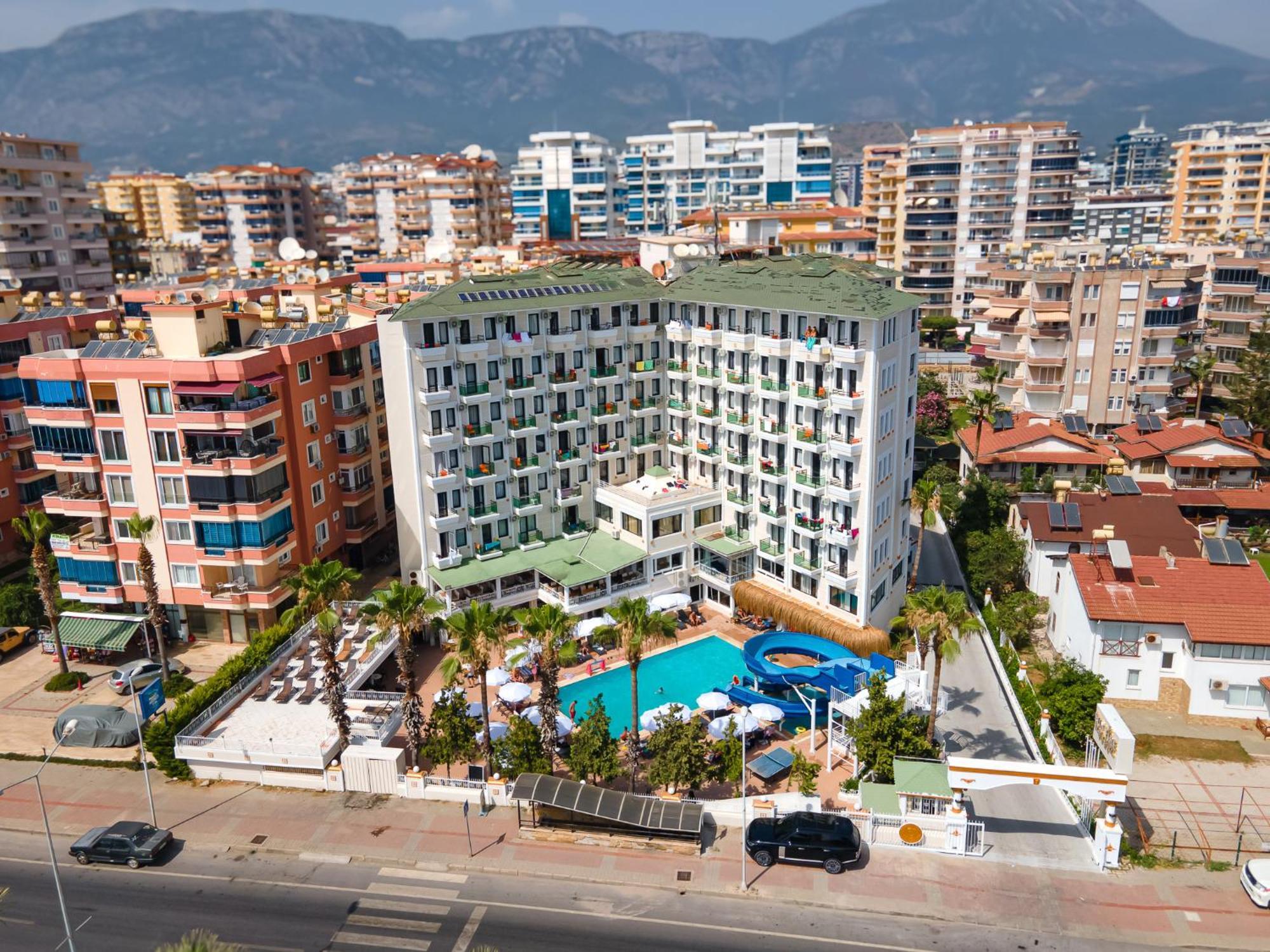 Sun Fire Beach Hotel Alanya Esterno foto
