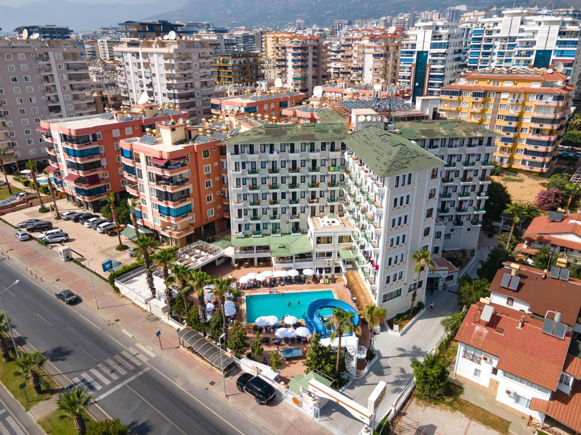 Sun Fire Beach Hotel Alanya Esterno foto